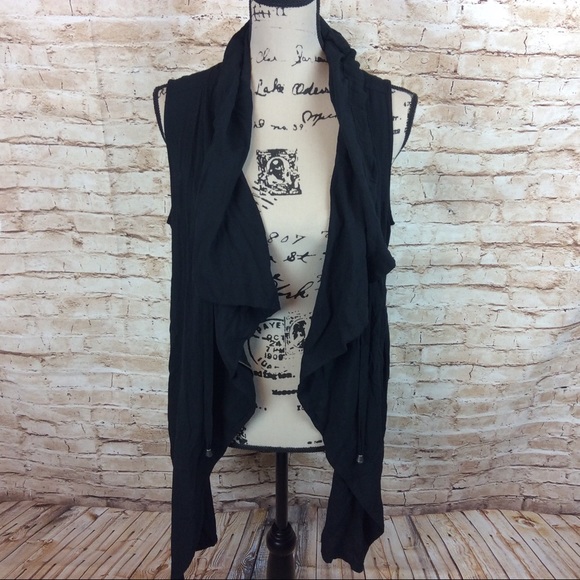 Soft Surroundings Zippered Jacket Vest Petite M - Picture 2 of 5